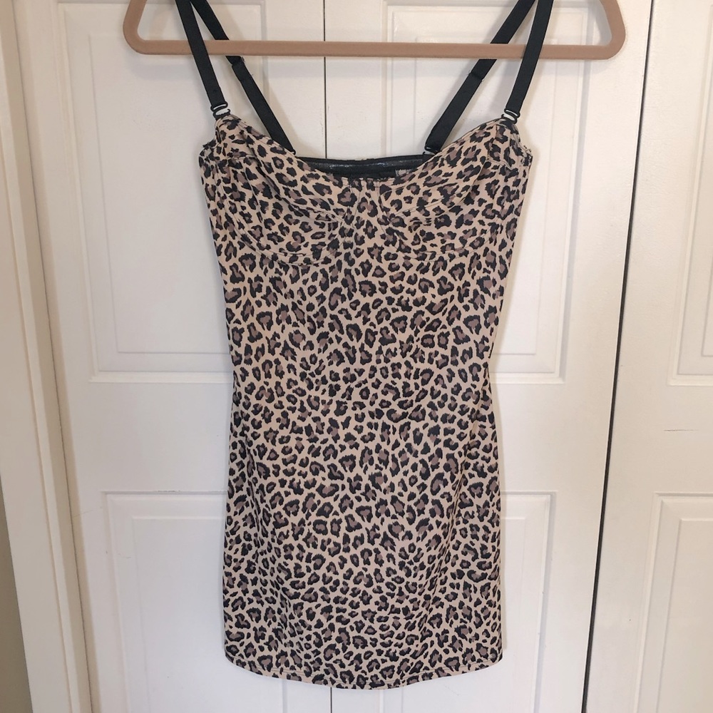 Body Slimmer by Nancy Ganz Leopard Print Shaper